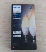 Philips hue e14 white ambiance 470 duo pak 2 lampen, Led-lamp, Minder dan 30 watt, Soft of Flame, E14 (klein)
