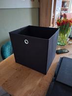 4x stoffen opbergboxen zwart, Ophalen