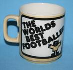 Hornsea Vintage Mok - " The Worlds Best Footballer ", Keramiek, Ophalen of Verzenden, Zo goed als nieuw, Overige stijlen