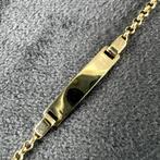 Gouden armband | 14K | 1,25gr | kinderplaatband | 388596, Ophalen of Verzenden, Zo goed als nieuw, Goud, Goud