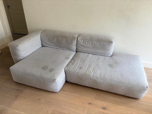 Gray HAY Mugs modular sofa, Huis en Inrichting, Banken | Sofa's en Chaises Longues, Gebruikt, Tweepersoons, 200 tot 250 cm, 100 tot 125 cm