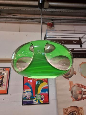 Vintage 'bugeye' lamp Jaren 70 space age beschikbaar voor biedingen