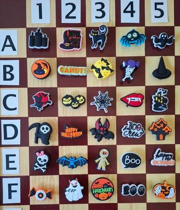 27: Halloween Schoenbedels Charms voor de Crocs  beschikbaar voor biedingen