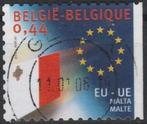 België 2004 - 07, Verzenden, Frankeerzegel, Gestempeld, Gestempeld