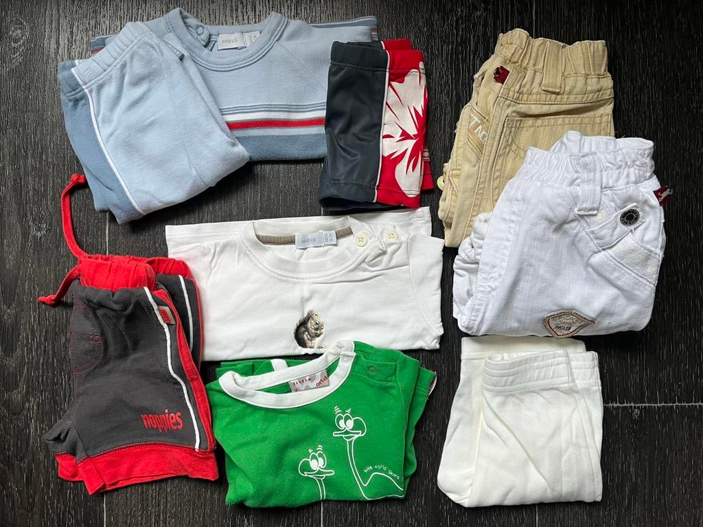 Babykleding maat 50/56 en 62, Shirtjes, broekjes, Noppies, Kinderen en Baby's, Ophalen of Verzenden, Gebruikt, Maat 56