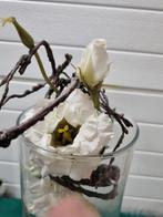 vaas met kunstbloemen en decoratie, Ophalen of Verzenden, 'T Olde Gre-j, Info@toldegrej.nl, Endepoelstraat 20f Didam