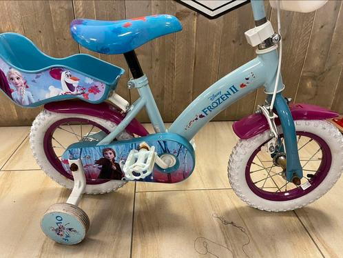 Frozen 2 fietsje 12 inch, Fietsen en Brommers, Fietsen | Kinderfietsjes, Zo goed als nieuw, Minder dan 16 inch, Ophalen
