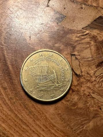 Cyprus / Kibris 50 eurocent munt uit 2008 beschikbaar voor biedingen