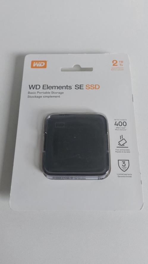 WD Elements SE SSD 2TB - Nieuw in verpakking, Computers en Software, Harde schijven, Nieuw, Laptop, Extern, SSD, USB, Ophalen of Verzenden