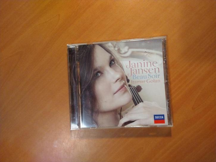 CD Janine Jansen, Itamar Golan – Beau Soir, Cd's en Dvd's, Cd's | Latin en Salsa, Zo goed als nieuw, Ophalen of Verzenden