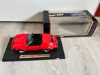1:18 Maisto Porsche 911 Speedster 1989 Rood In doos, Hobby en Vrije tijd, Modelauto's | 1:18, Ophalen of Verzenden, Gebruikt, Auto