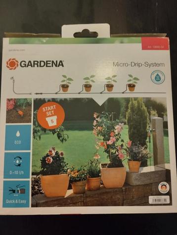 Gardena microdrip systeem starter nieuw in doos beschikbaar voor biedingen