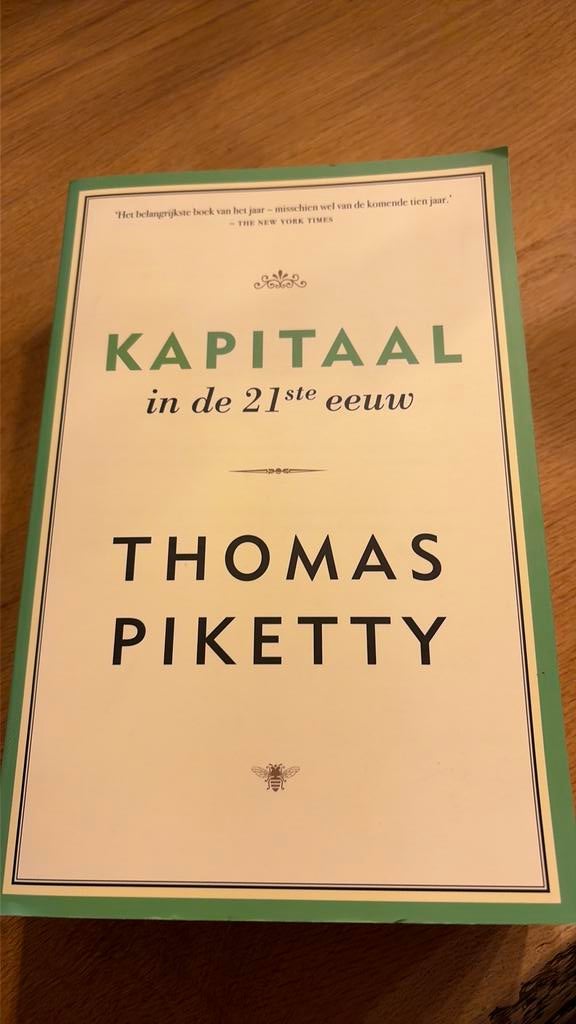 Thomas Piketty - Kapitaal in de 21ste eeuw, Boeken, Overige Boeken, Zo goed als nieuw, Ophalen of Verzenden