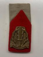 NULLI CEDO infanterie stoottroepen EMBLEEM BADGE oud speld, Verzamelen, Ophalen of Verzenden, Landmacht, Nederland, Embleem of Badge