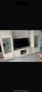 Witte Wandmeubel Set, Huis en Inrichting, Kasten | Wandmeubels, 250 tot 300 cm, Gebruikt, 200 cm of meer, Ophalen of Verzenden