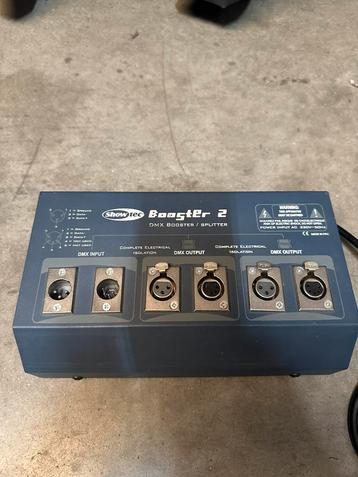 Showtec DMX booster/splitter, 3polig én 5polig beschikbaar voor biedingen