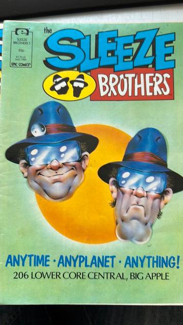 The Sleeze Brothers compleet # 1 t/m 6 plus one-shot, 1989 beschikbaar voor biedingen
