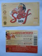 bieretiket Belgie 28-1 (R8), Verzamelen, Biermerken, Ophalen of Verzenden, Gebruikt, Overige typen, Overige merken