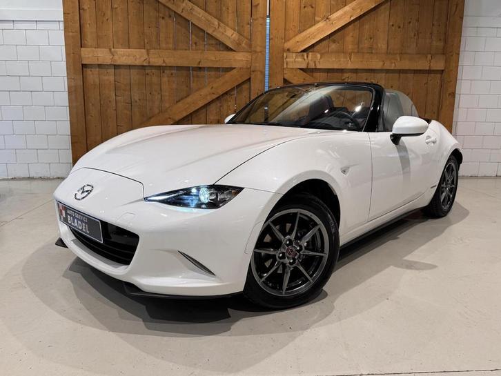 Mazda MX-5 1.5 SkyActiv-G 100th Anniversary uitvoering Uniek, Auto's, Mazda, Bedrijf, Te koop, MX-5, ABS, Airbags, Airconditioning