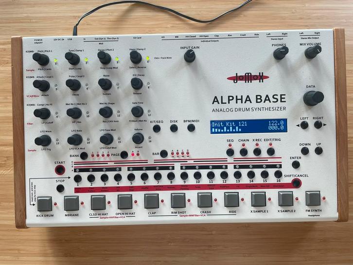 Jomox alphabase mk1, Muziek en Instrumenten, Drumcomputers, Zo goed als nieuw, Overige merken, Ophalen of Verzenden