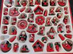 Houten kerst boomhangers, Diversen, Ophalen of Verzenden, Gebruikt