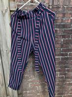Pull&Bear gestreepte broek maat M, Kleding | Dames, Broeken en Pantalons, Maat 38/40 (M), Blauw, Ophalen of Verzenden, Zo goed als nieuw