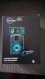 Karaoke boombox, Audio, Tv en Foto, Karaoke-apparatuur, Ophalen, Nieuw, Complete set