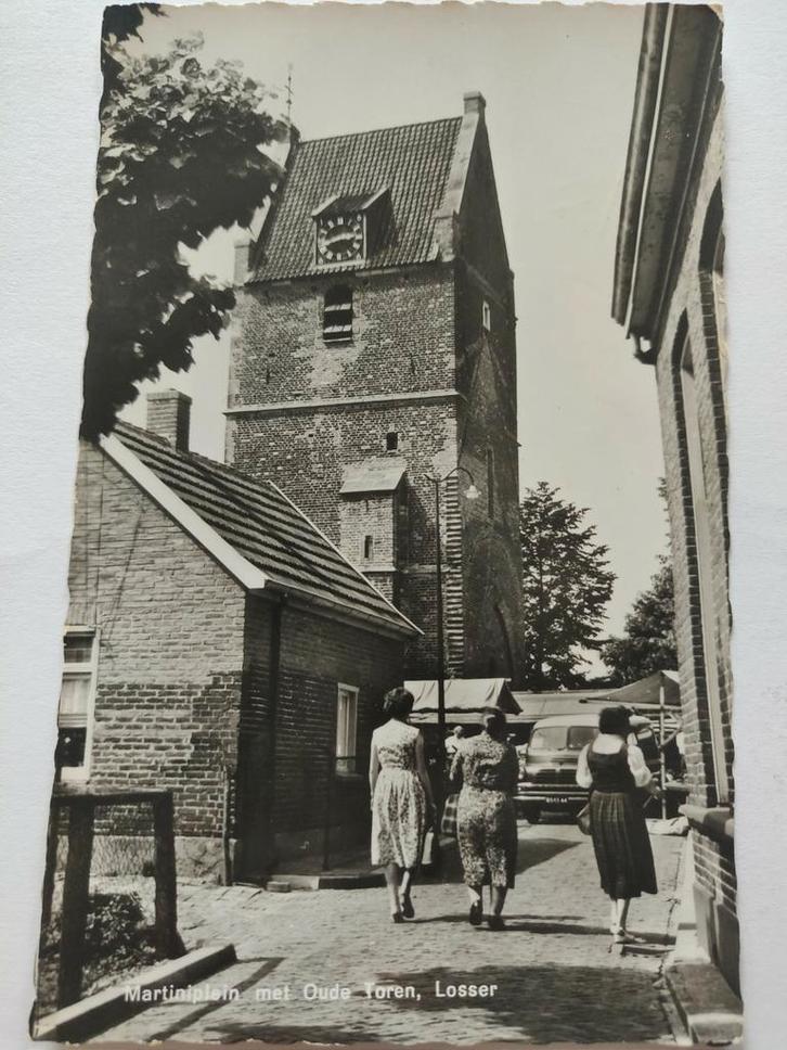 J1098 Losser, Verzamelen, Ansichtkaarten | Nederland, Noord-Holland, 1920 tot 1940, Ophalen of Verzenden