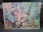 ot en sien schoolplaat, Antiek en Kunst, Antiek | Schoolplaten, Ophalen of Verzenden