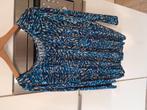 Ballontop Maat 46/48, Kleding | Dames, Ophalen of Verzenden, Zo goed als nieuw, Blauw, Shirt of Top