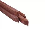 Hardhouten Piket Palen 50x50 — 100cm, Palen, Nieuw, Ophalen of Verzenden, Hardhout