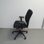 Viasit bureaustoel - nieuwe zwarte stof kantoorstoel, Ophalen, Gebruikt, Zwart