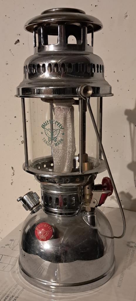 Butterfly Druklamp NIEUW, Caravans en Kamperen, Kampeeraccessoires, Nieuw, Ophalen