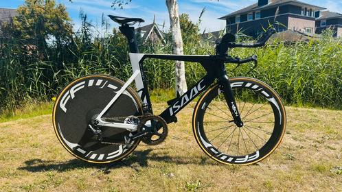 Isaac Muon tijdritfiets L campagnolo record eps, Fietsen en Brommers, Fietsen | Racefietsen, Zo goed als nieuw, Heren, Overige merken