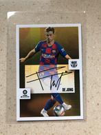 Panini La Liga 2020 Frenkie de Jong incl. handtekening, Ophalen of Verzenden, Zo goed als nieuw, Plaatje