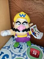Wario knuffel met kaartje vijand Mario 23 cm groot, Ophalen of Verzenden
