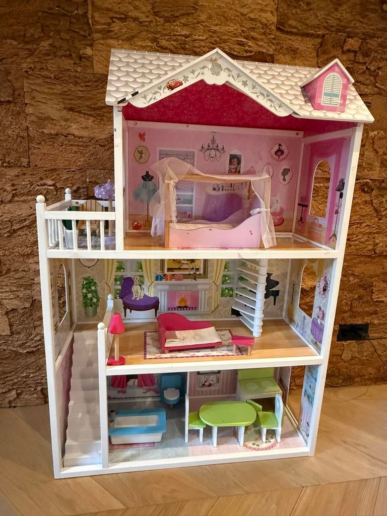 Bandits and Angels Poppenhuis, Ophalen, Zo goed als nieuw, Poppenhuis