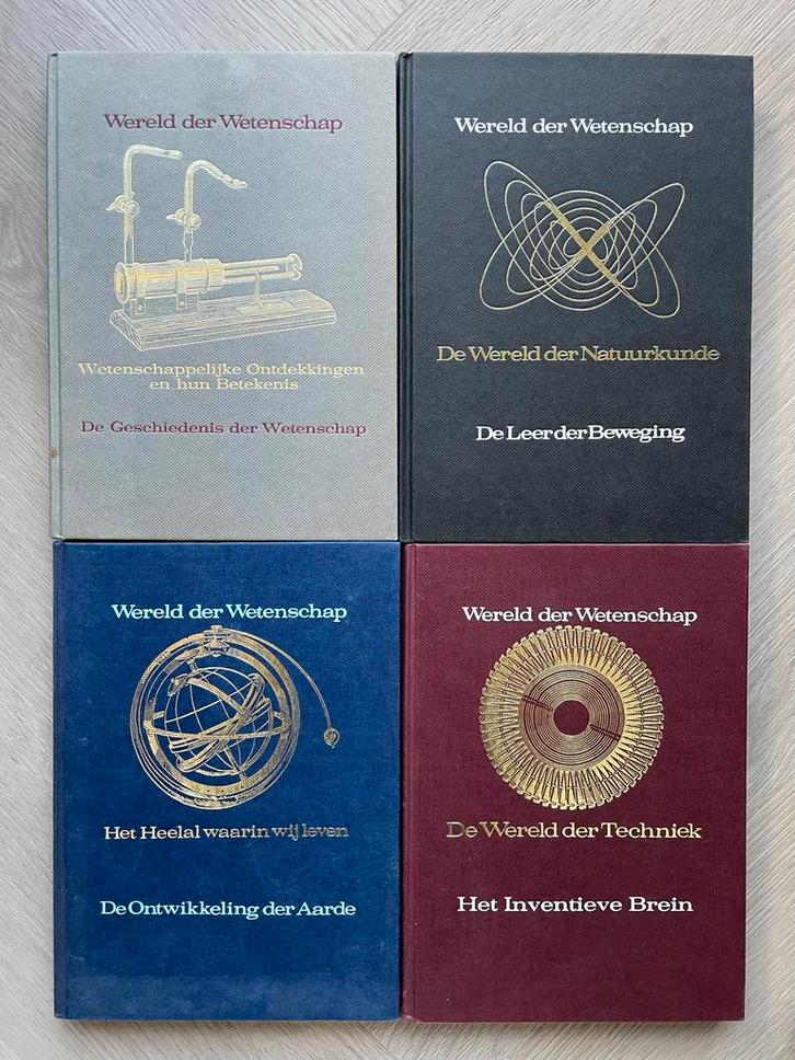 Wereld der Wetenschap - 4 Delen - 1966, Boeken, Techniek, Gelezen, Overige onderwerpen, Ophalen of Verzenden