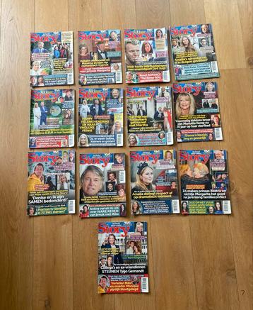 Story tijdschriften 2024 (3) + 2025 (10) beschikbaar voor biedingen