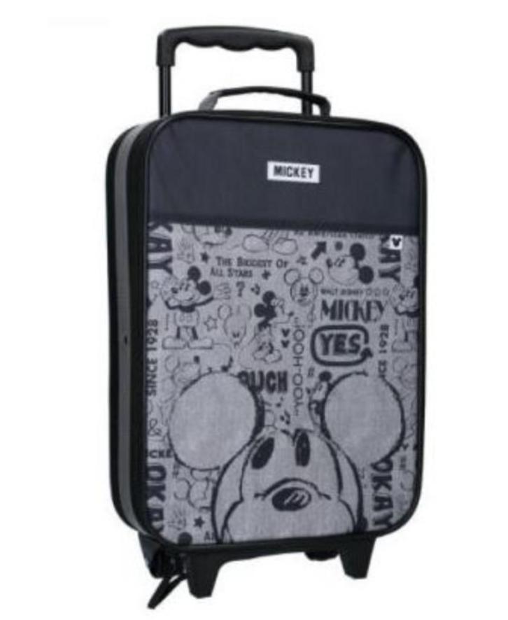 Mickey Mouse Trolley Koffer - Disney, Sieraden, Tassen en Uiterlijk, Koffers, Nieuw, Overige materialen, Minder dan 50 cm, Minder dan 35 cm