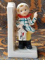 Mooi stel oude boekensteunen uit Engeland met meisjes., Ophalen of Verzenden