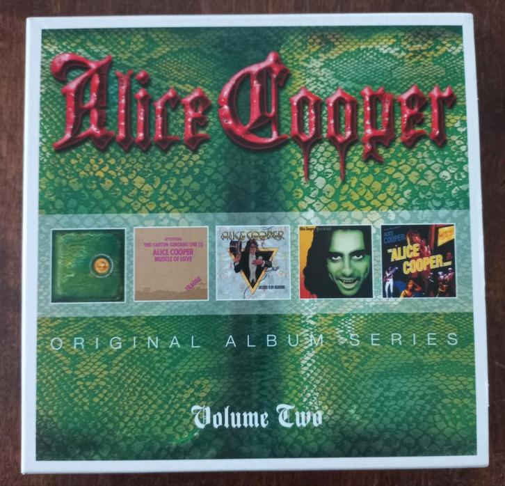 Alice Cooper - Original Album Series Vol. 2 (Boxset), Cd's en Dvd's, Cd's | Hardrock en Metal, Ophalen of Verzenden