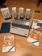 Ibico Kombo Inbindapparaat met Ringen en Covers, Diversen, Ophalen, Gebruikt