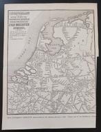 Spoorwegkaart van Santen / J. van Broekhoven Utrecht schade, Gelezen, Overige typen, Ophalen of Verzenden, 1800 tot 2000