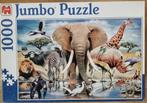 Jumbo puzzel 1000 stukjes, Ophalen of Verzenden, 500 t/m 1500 stukjes, Gebruikt, Legpuzzel