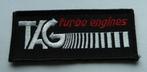 F1 TAG turbo engines patch badge opnaai embleem vintage, Ophalen of Verzenden, Nieuw, Formule 1