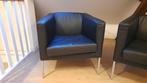 2 kleine fauteuils te koop, Huis en Inrichting, Fauteuils, Ophalen, Strak, Gebruikt, 75 tot 100 cm