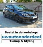 Maxton Design Mazda 3 MPS MK1 Spoiler Lip Splitter, Auto diversen, Tuning en Styling, Verzenden