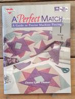 Boek A Perfect Match – Donna Lynn Thomas, Ophalen of Verzenden, Zo goed als nieuw, Overige onderwerpen