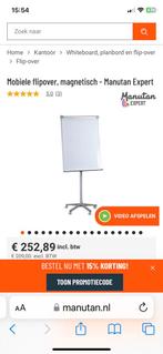 Manutan flip-over magnetisch, Diversen, Schoolborden, Ophalen, Mobiel, Zo goed als nieuw, Whiteboard